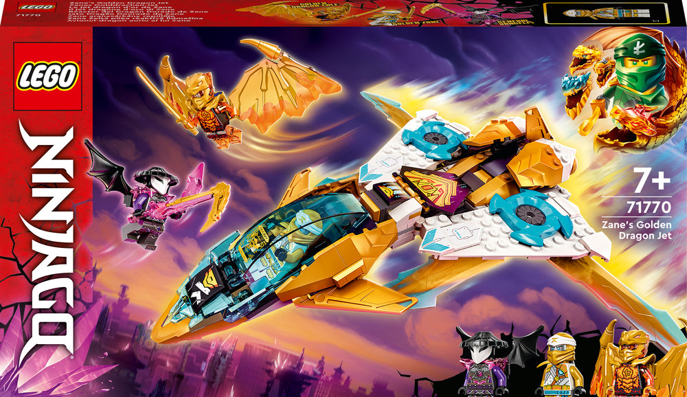 71770 LEGO Ninjago Zanes Gyldne Drage-Jet