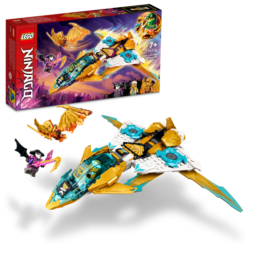 71770 LEGO Ninjago Zanes Gyldne Drage-Jet