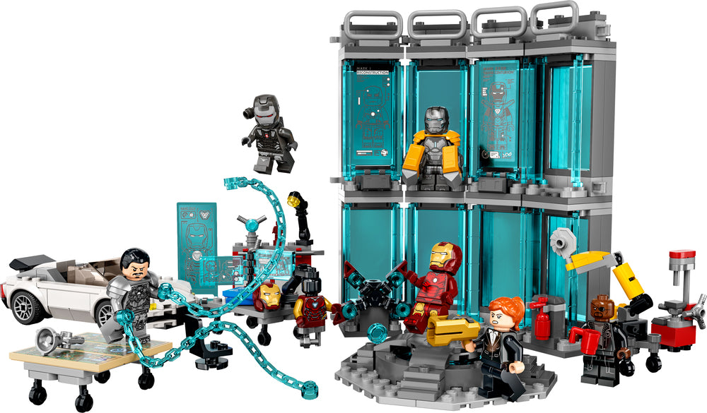 76216 LEGO Super Heroes Iron Mans Våbenkammer