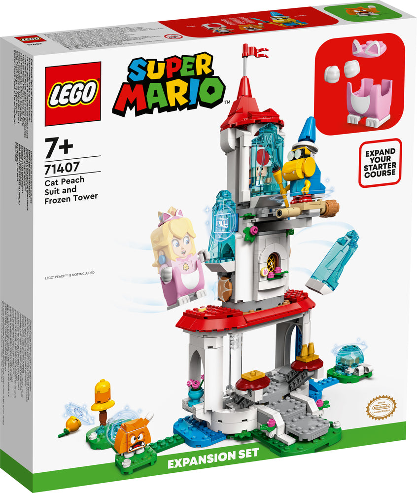 71407 LEGO Super Mario Peach-kattedragt og frosttårn – udvidelsessæt