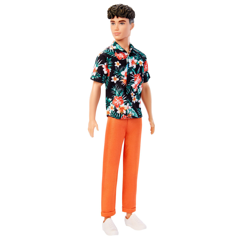 Barbie Ken Fashionista dukke med blomstret skjorte