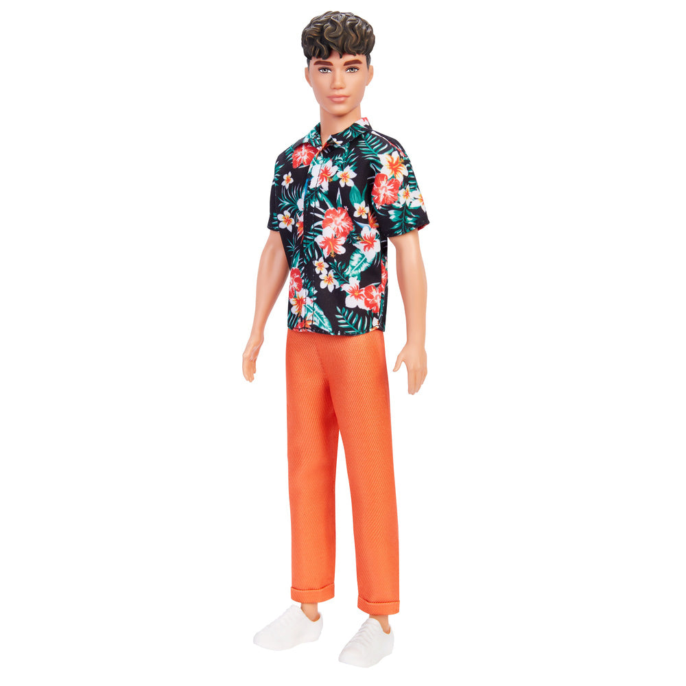 Barbie Ken Fashionista dukke med blomstret skjorte