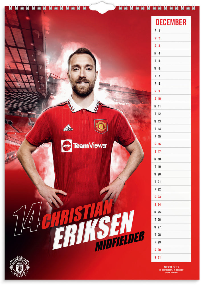 Vægkalender 2023 Manchester United
