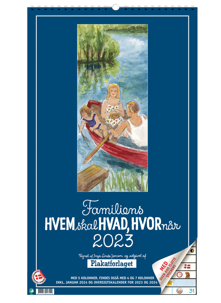 Familiens HVEM skal HVAD HVORnår 2023