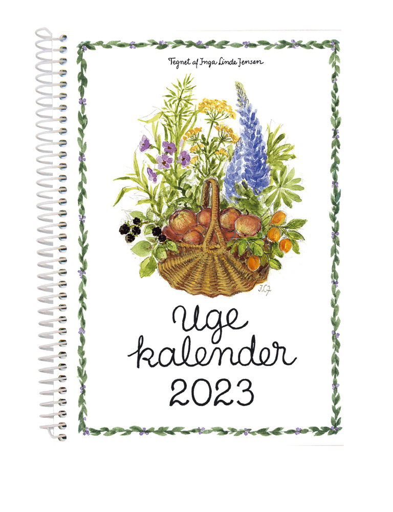 Ugekalenderbogen 8 X 12 2023
