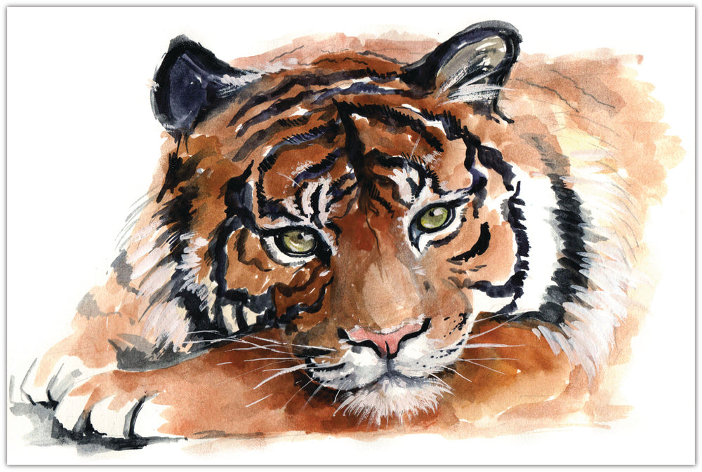 Diamond Art tiger 20 x 30 cm