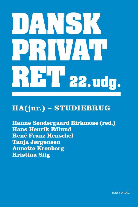 Dansk Privatret HA(jur.)