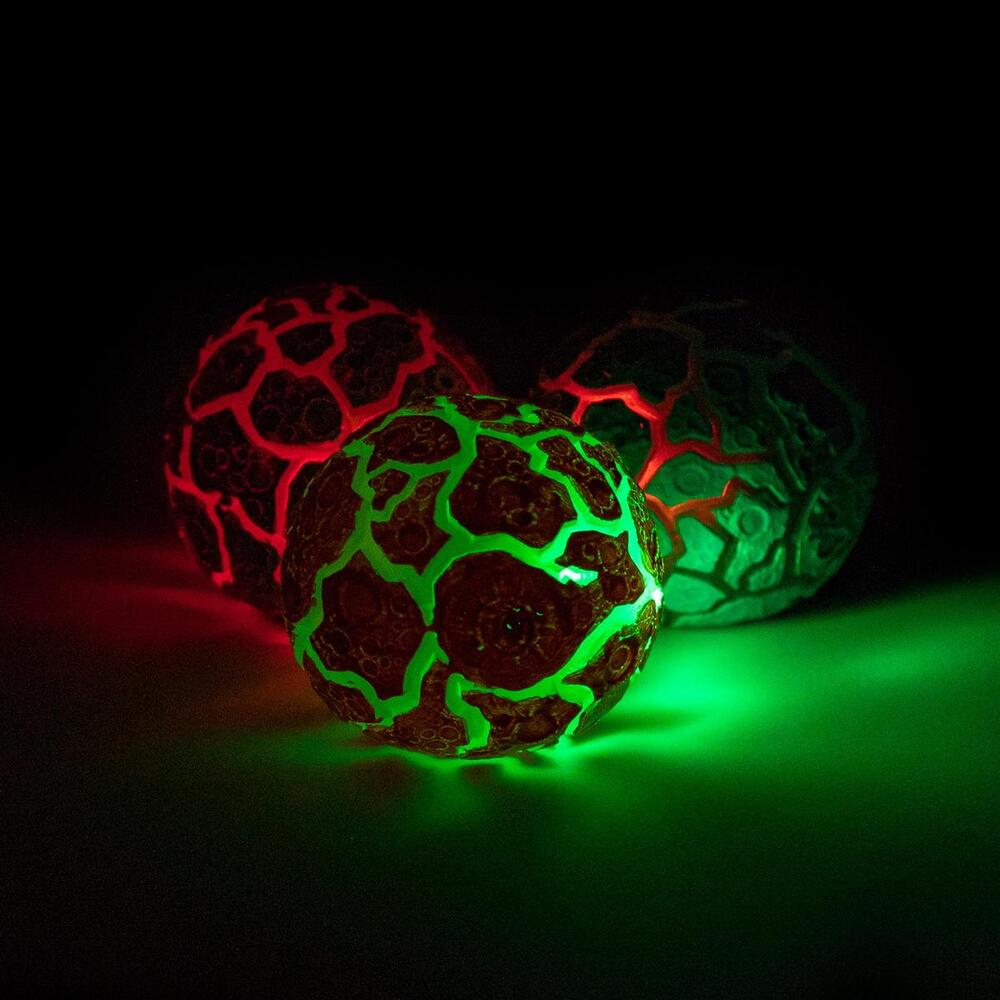 NeeDoh Lysende Lavabold - Magma Light Up asst