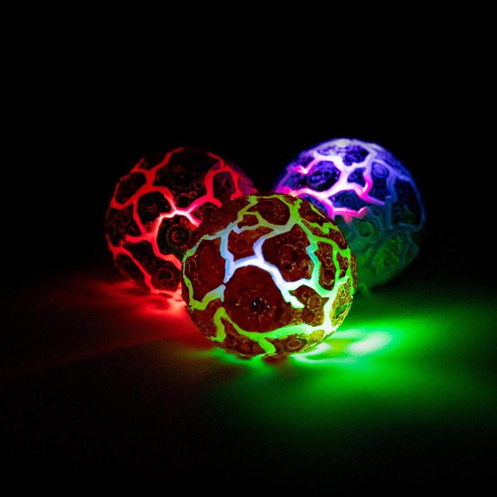 NeeDoh Lysende Lavabold - Magma Light Up asst