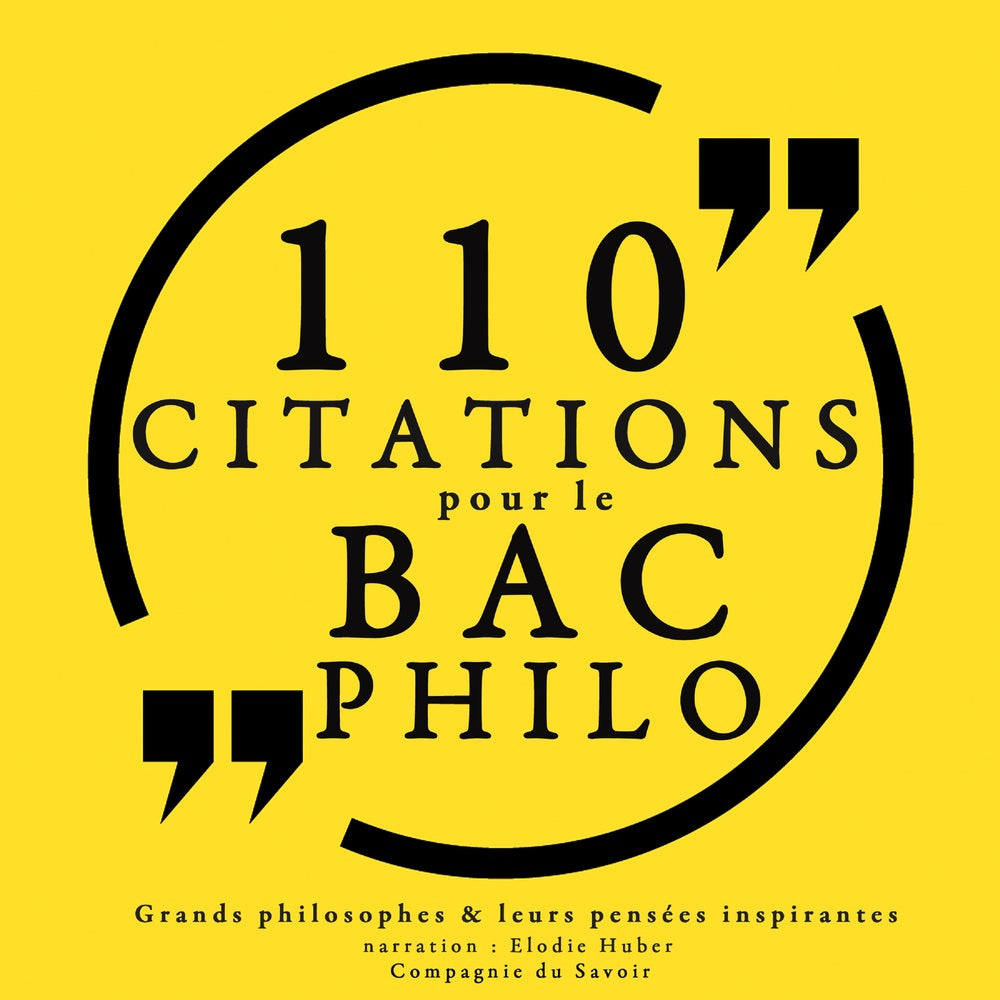 110 citations pour le bac philo
