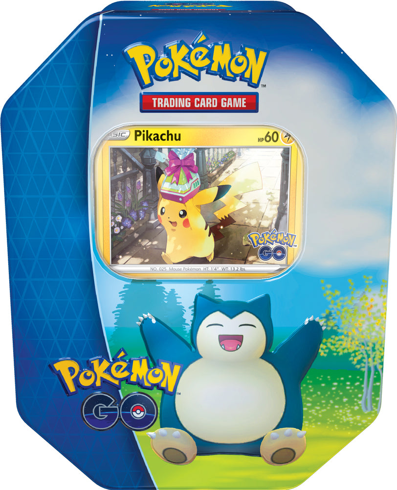 Pokemon Tin Gift GO asst