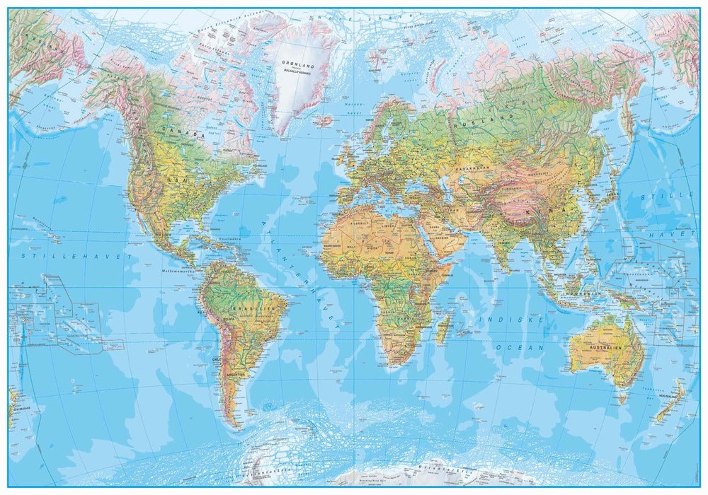 Klassisk verdenskort - Kolli 4