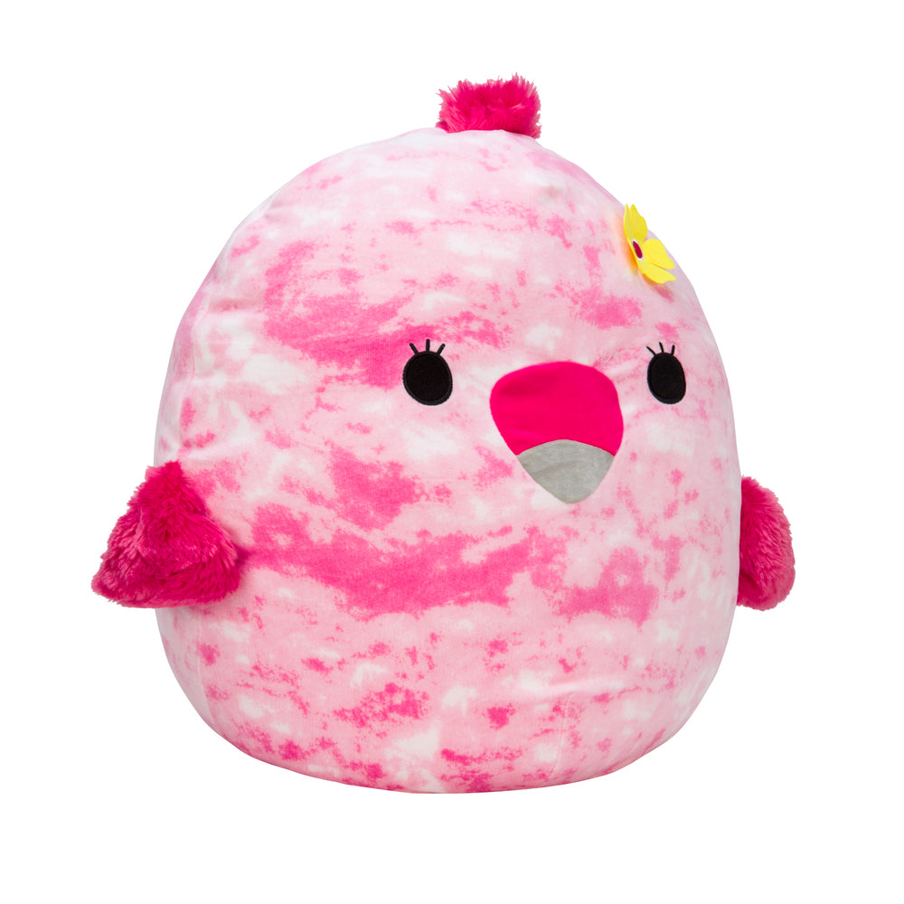 Squishmallows 50 cm lyserød Flamingo