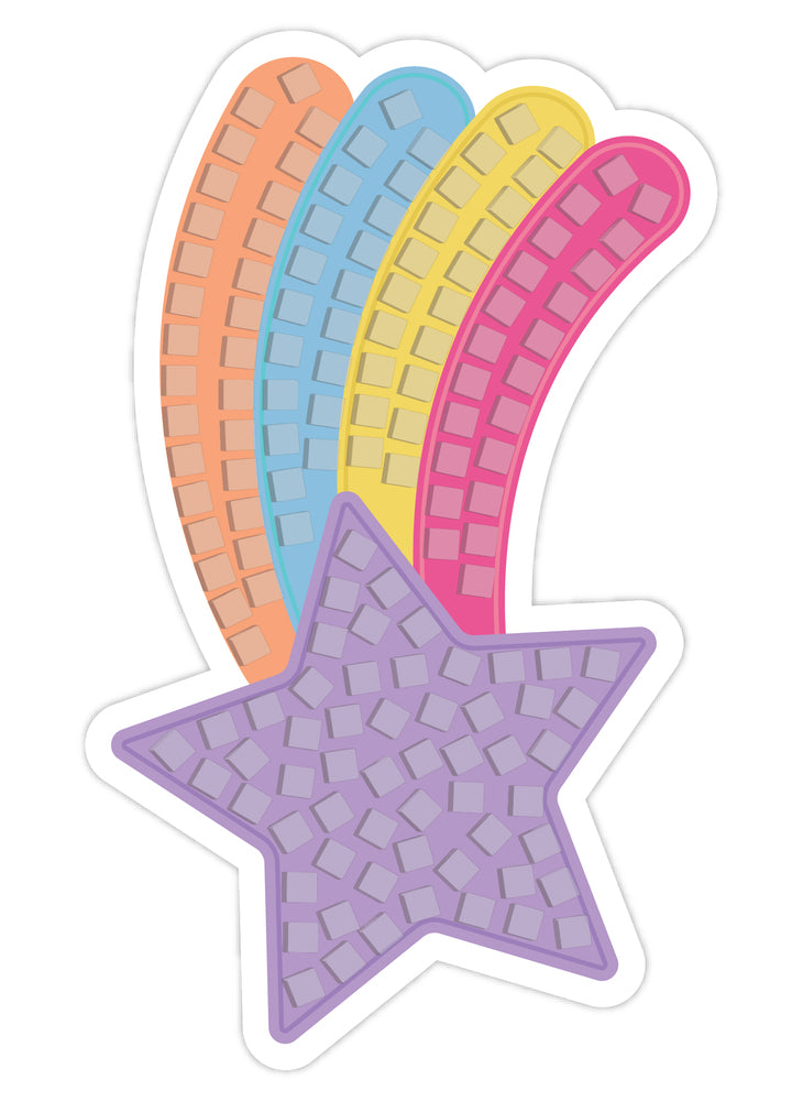 Mosaic Art Unicorn tema 4 stk.