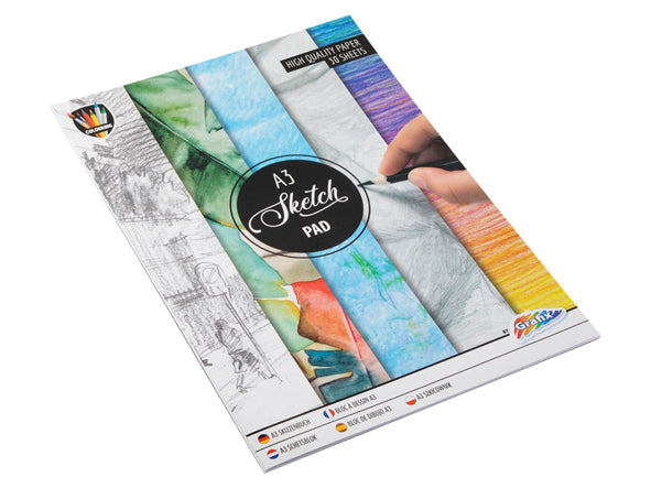 Tegneblok A3 - 30 ark, 70 gram