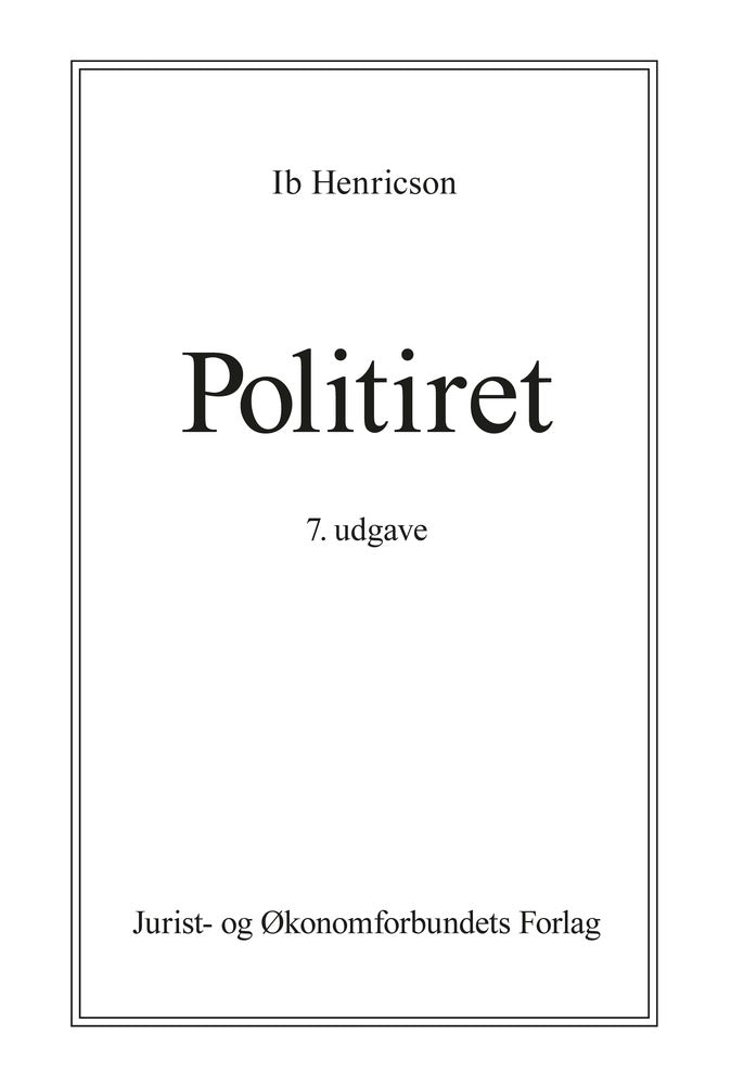 Politiret