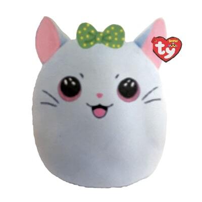 Ty Squishy Beanies Kirra kat med sløjfe squish 35 cm
