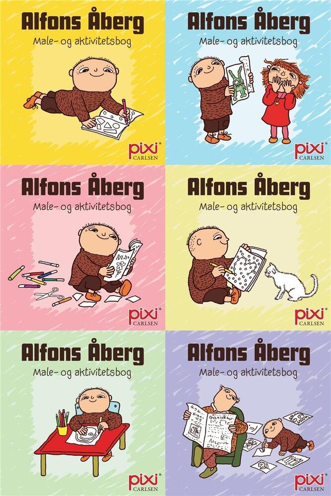 Krea Pixi®-serie 4: Alfons Åberg (kolli 48)