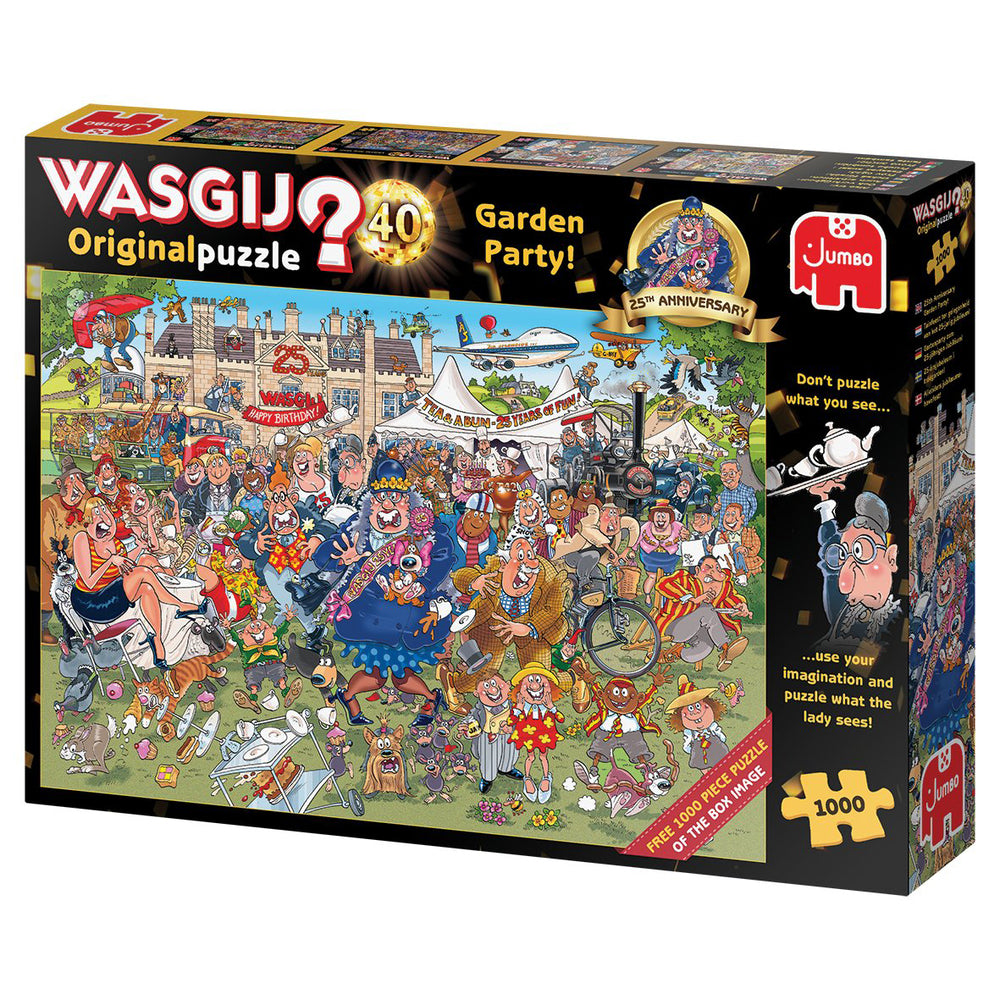 Wasgij Original 40 25th Anniversary 2 x 1000 brikker