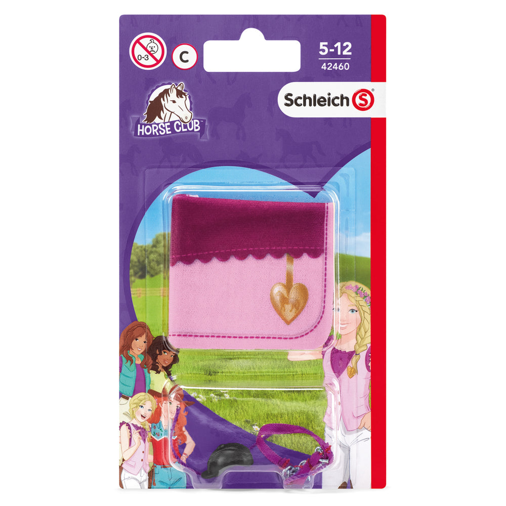 schleich HORSE CLUB Sofia & Blossom, dækken og seletøj