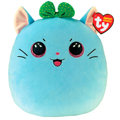 Ty Squishy Beanies Kirra kat med sløjfe squish 25 cm
