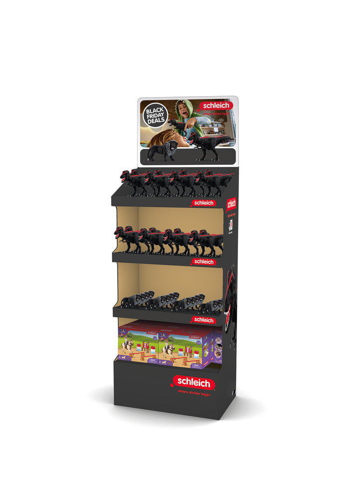 Schleich Black Days Display