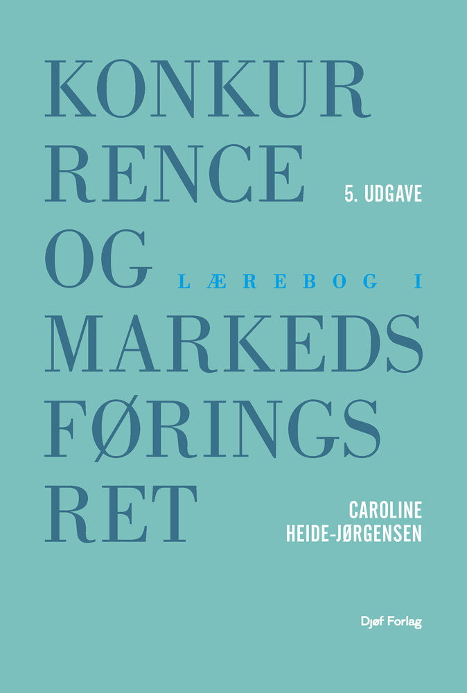 Lærebog i Konkurrence- og markedsføringsret