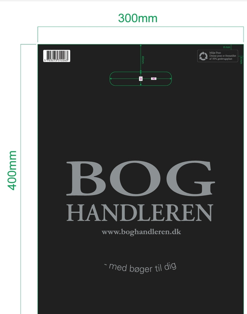 Bogh bærepose 300 x 400