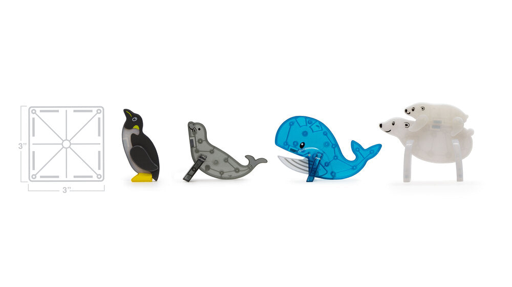 MAGNA-TILES Arctic Animals 25 stk.