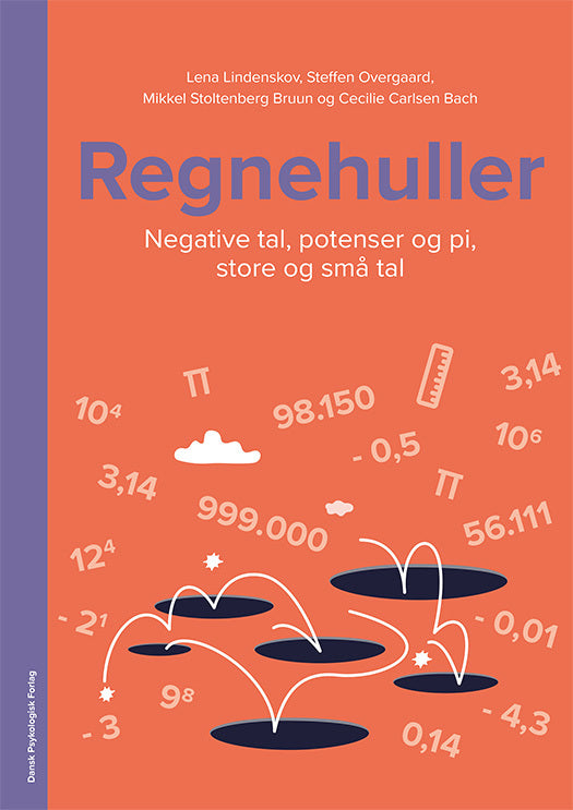 Regnehuller - Negative tal, potenser og pi, store og små tal * PAKKE MED 5 STK. *