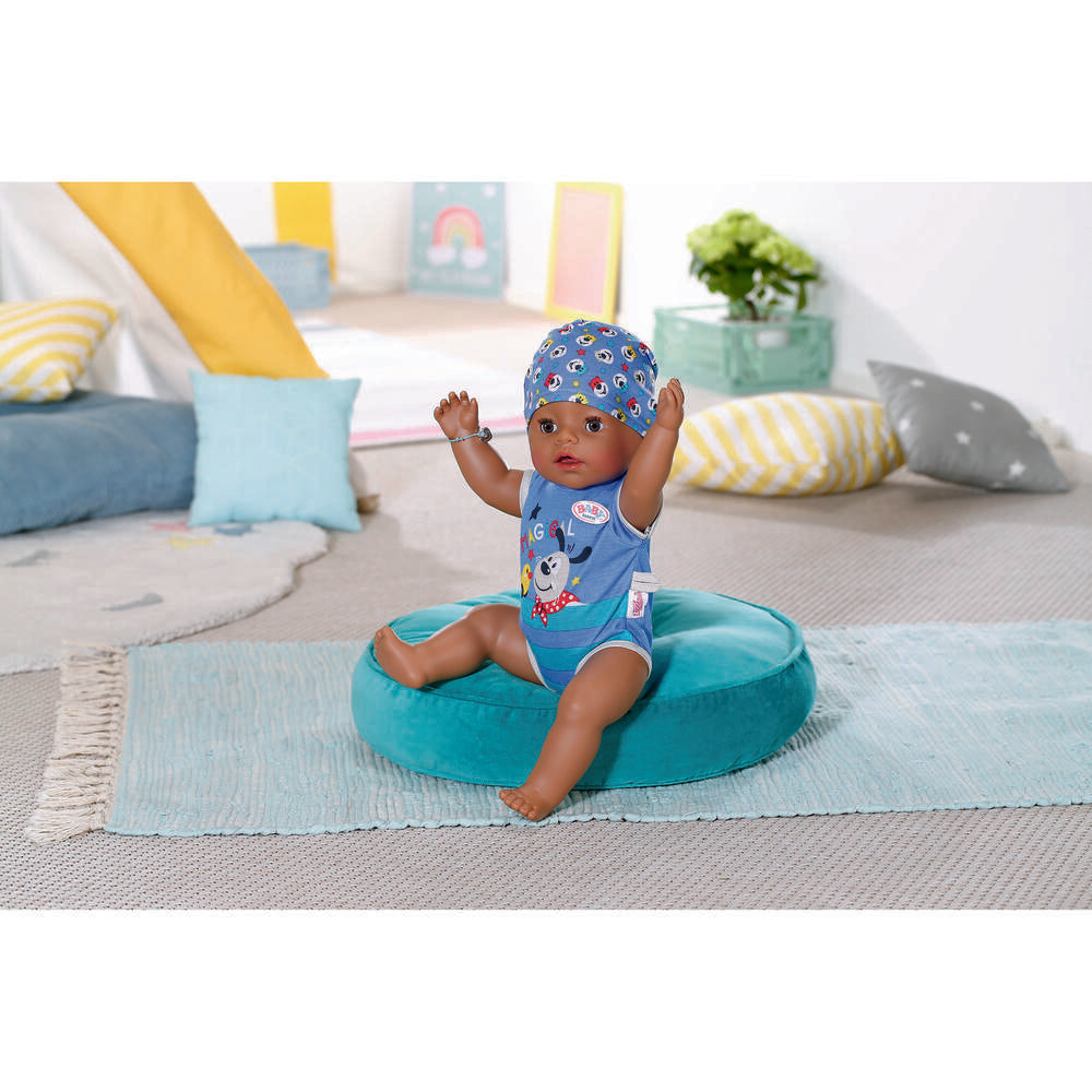BABY born Magic Dreng Dukke med Brune Øjne 43 cm