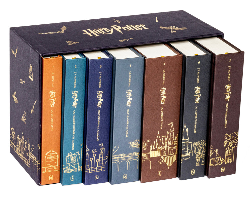 Harry Potter 1-7 - 25 års jubilæumsudgaver i bokssæt