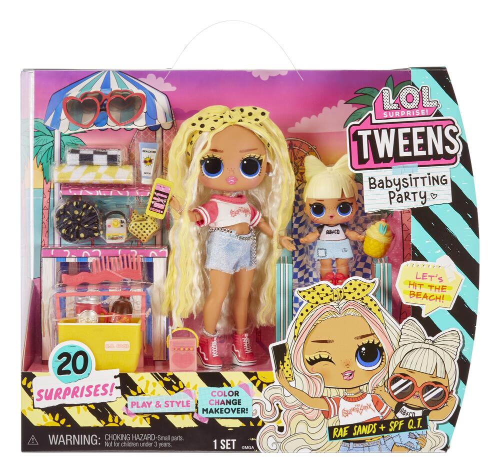 L.O.L. Surprise! Tweens + Tots Baby Sitters - Stranddag