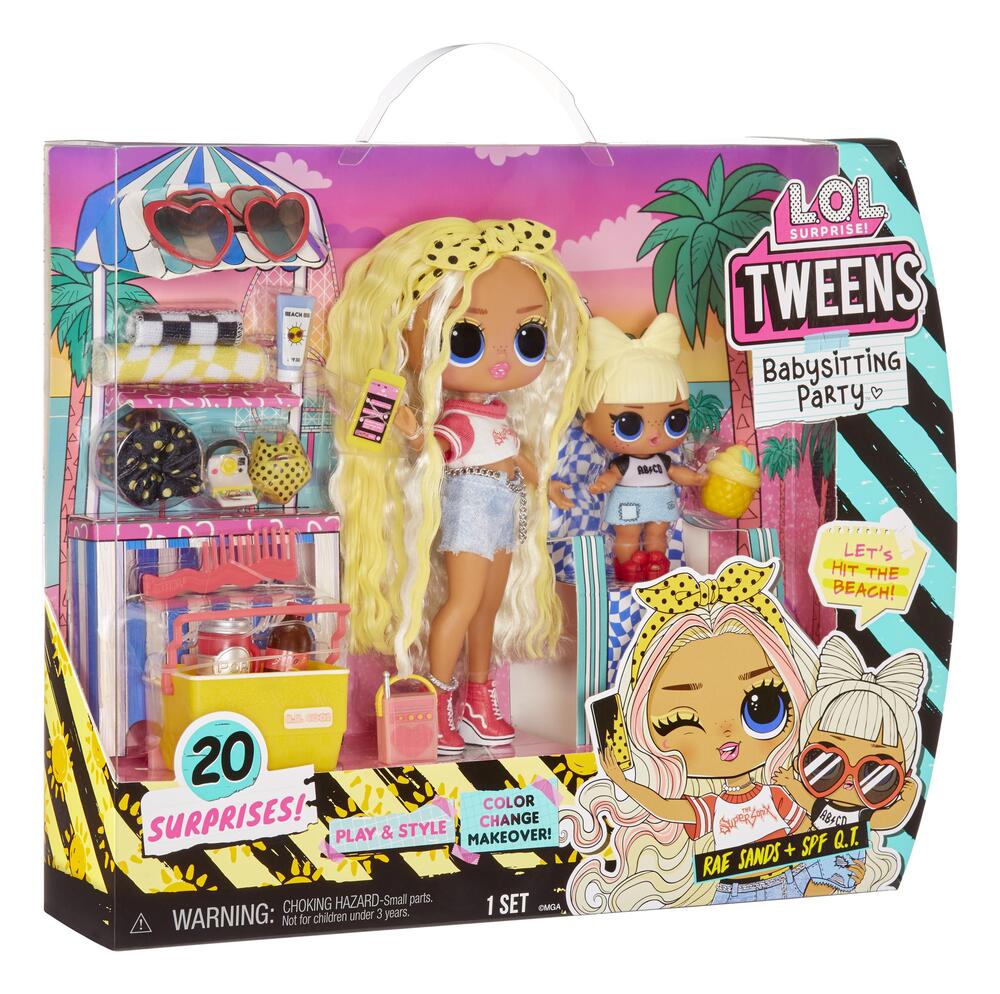 L.O.L. Surprise! Tweens + Tots Baby Sitters - Stranddag