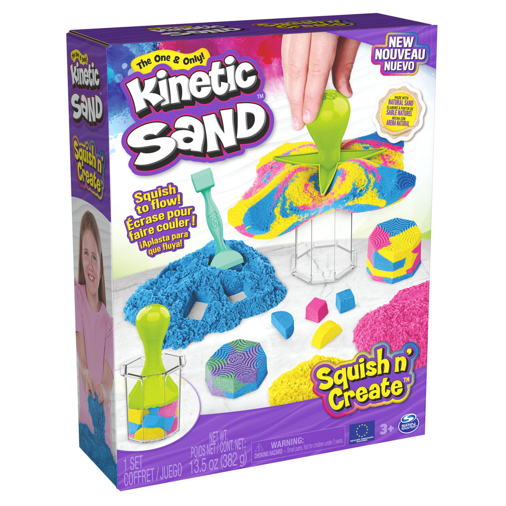 Kinetic Sand Squish N' Create