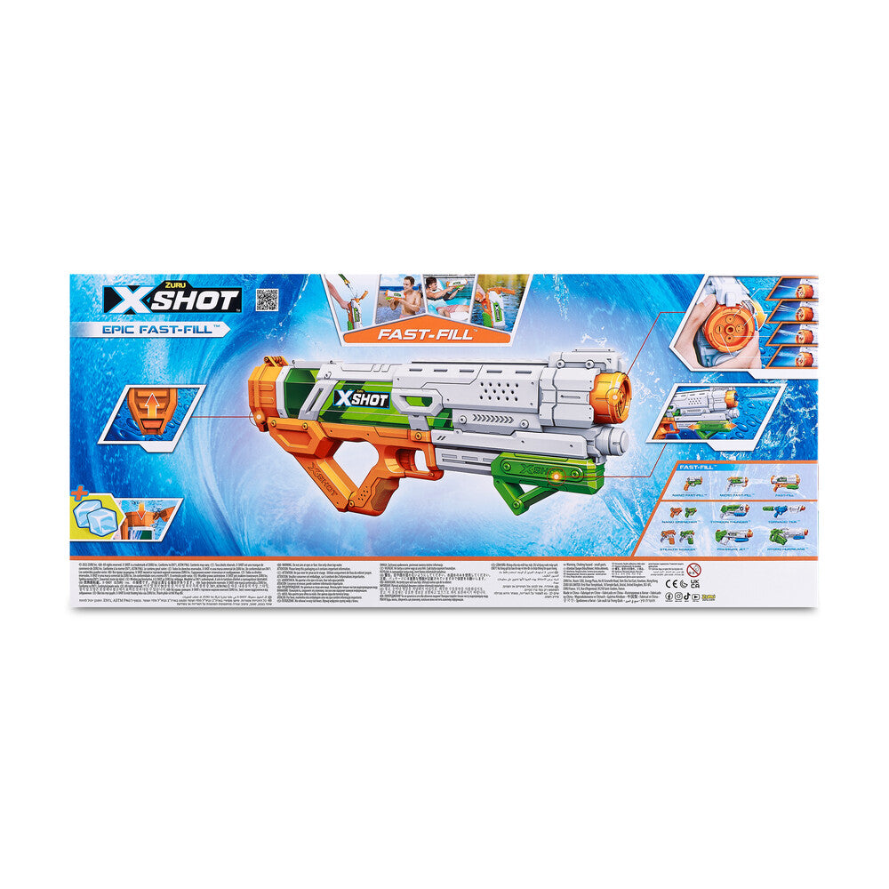 X-Shot Water Fast-Fill Epic Water Blaster
