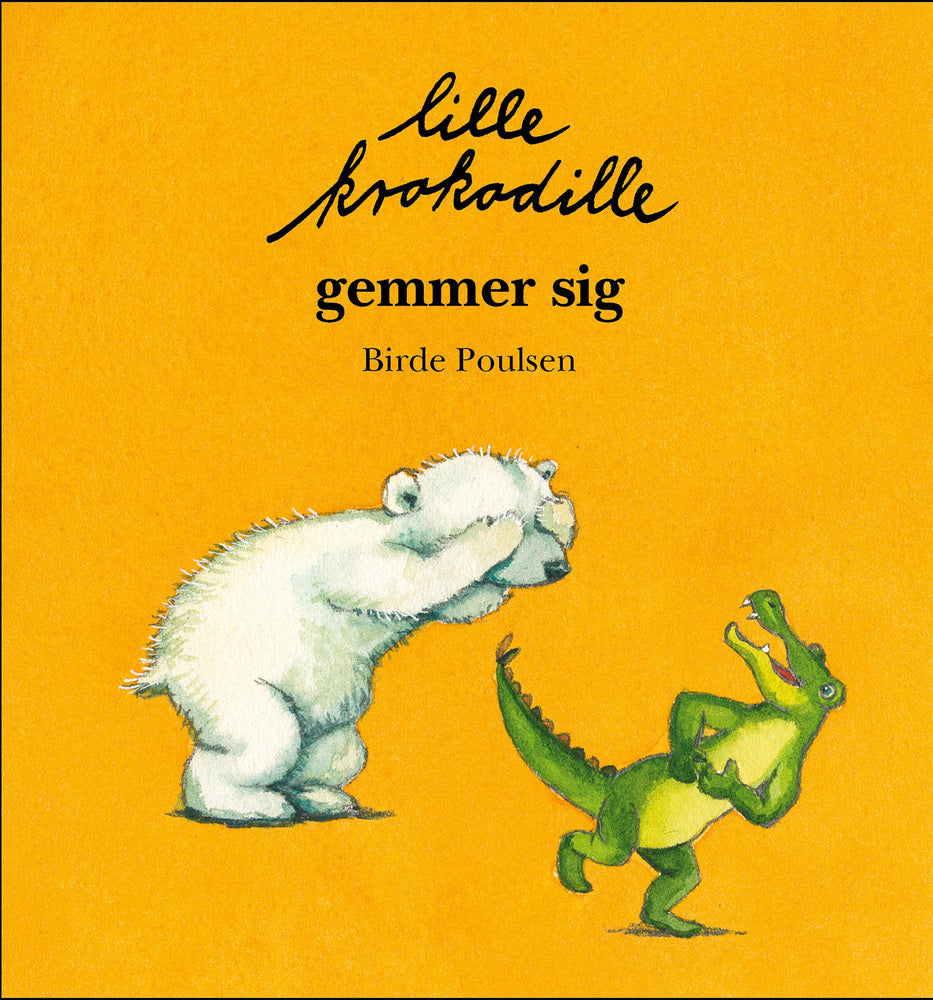 Lille krokodille gemmer sig