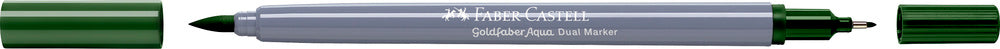 Tusser dobbelt Goldfaber Aqua pine green 267
