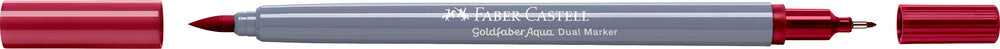 Tusser dobbelt Goldfaber Aqua madder lake 227