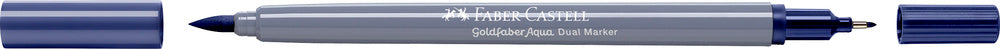 Tusser dobbelt Goldfaber Aqua indanthrene blue 247