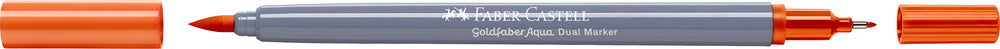 Tusser dobbelt Goldfaber Aqua terracotta 186