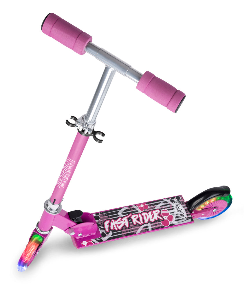 D2 Løbehjul med lys pink