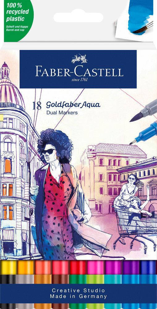 Akvarel Faber-Castell GOLDFABER DOBBELT