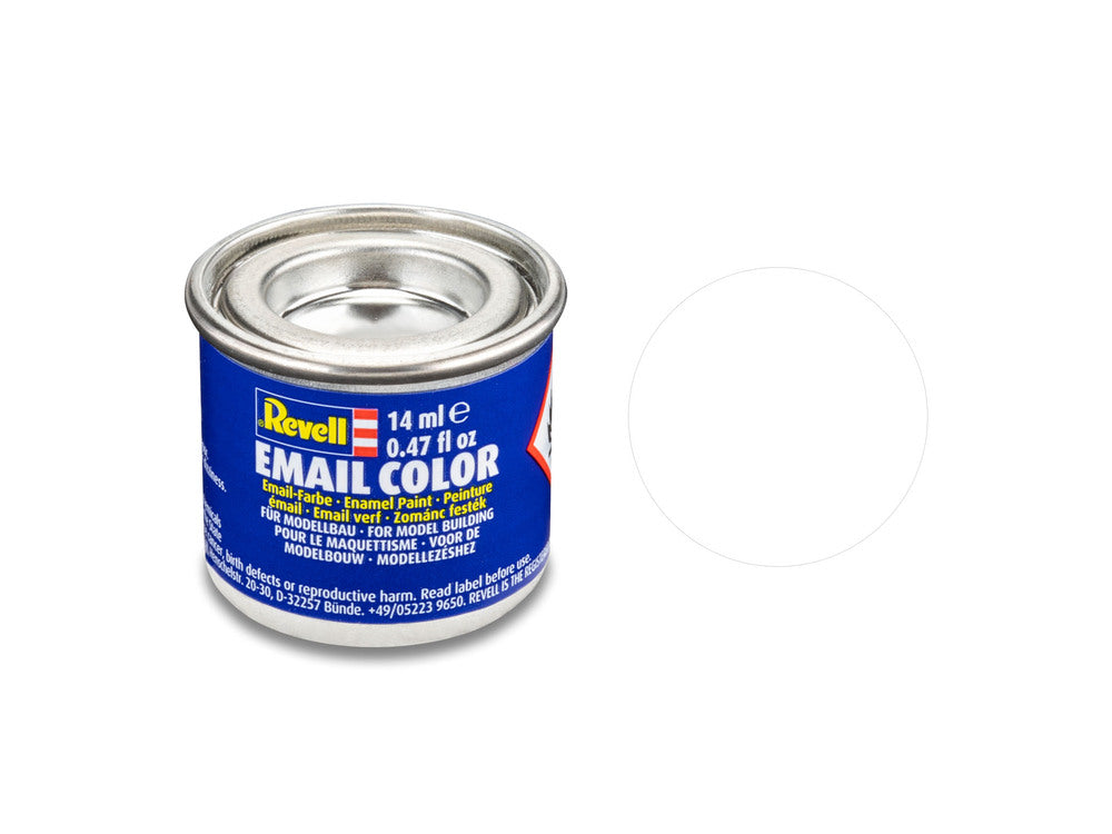 Enamel 14 ml. white, mat
