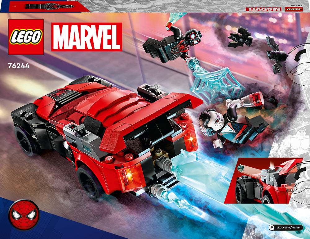 76244 LEGO Super Heroes Miles Morales mod Morbius