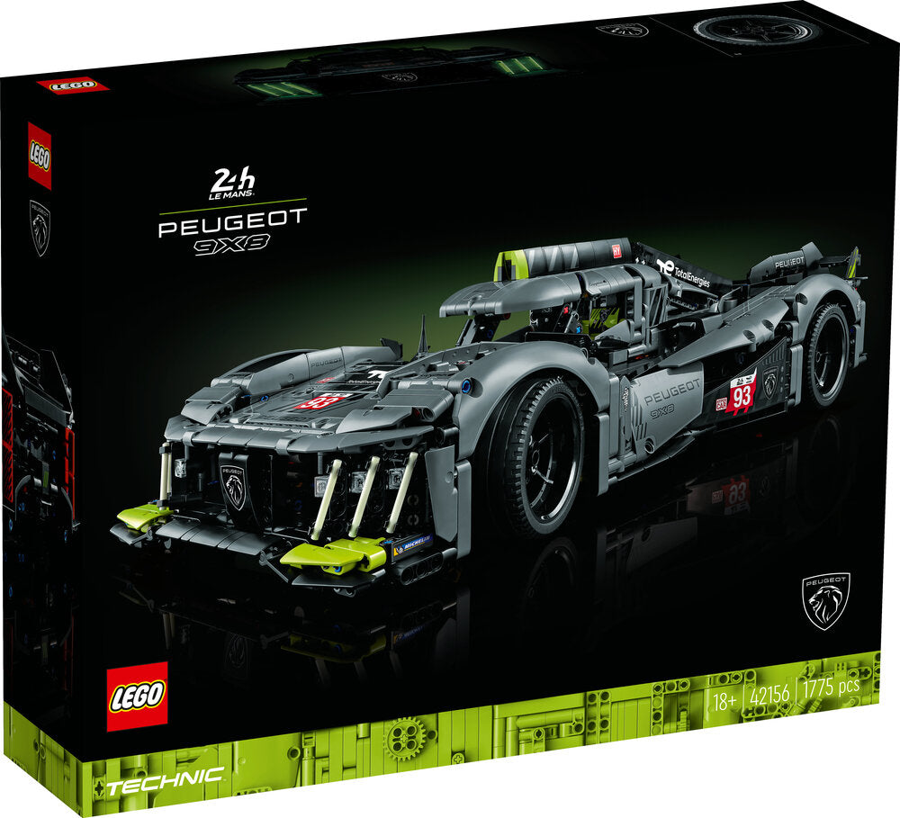 42156 LEGO TECHNIC PEUGEOT 9X8 24H Le Mans Hybrid Hypercar