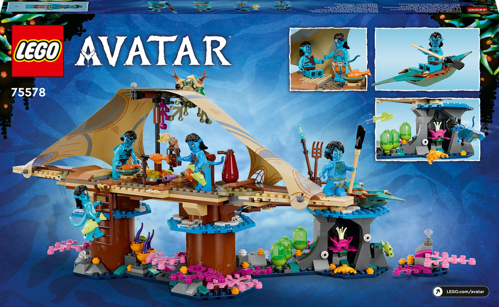 75578 LEGO Avatar Metkayina-hjem ved revet