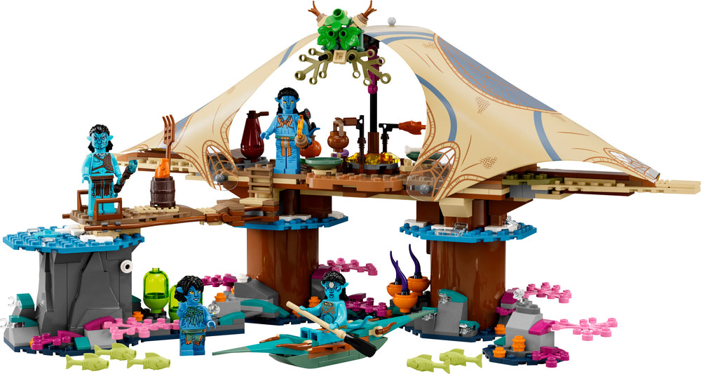 75578 LEGO Avatar Metkayina-hjem ved revet