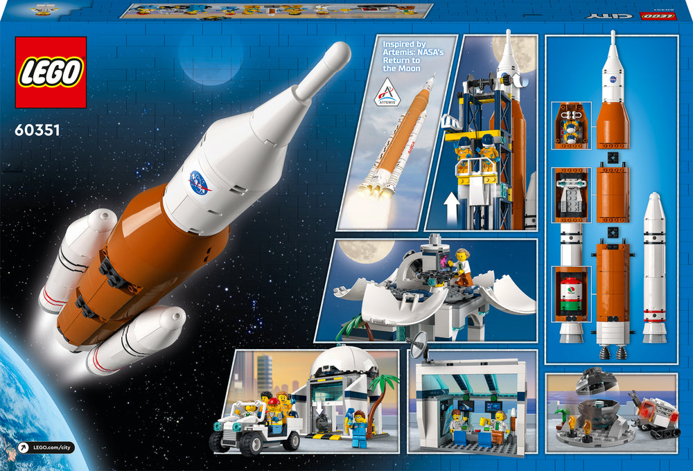 60351 LEGO City Space Raketaffyringscenter