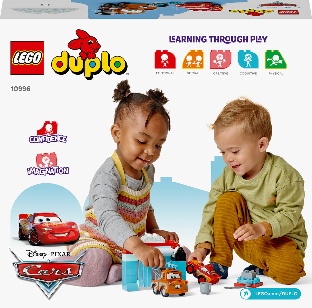 10996 LEGO DUPLO Disney Lynet McQueen og Bumles sjove bilvask